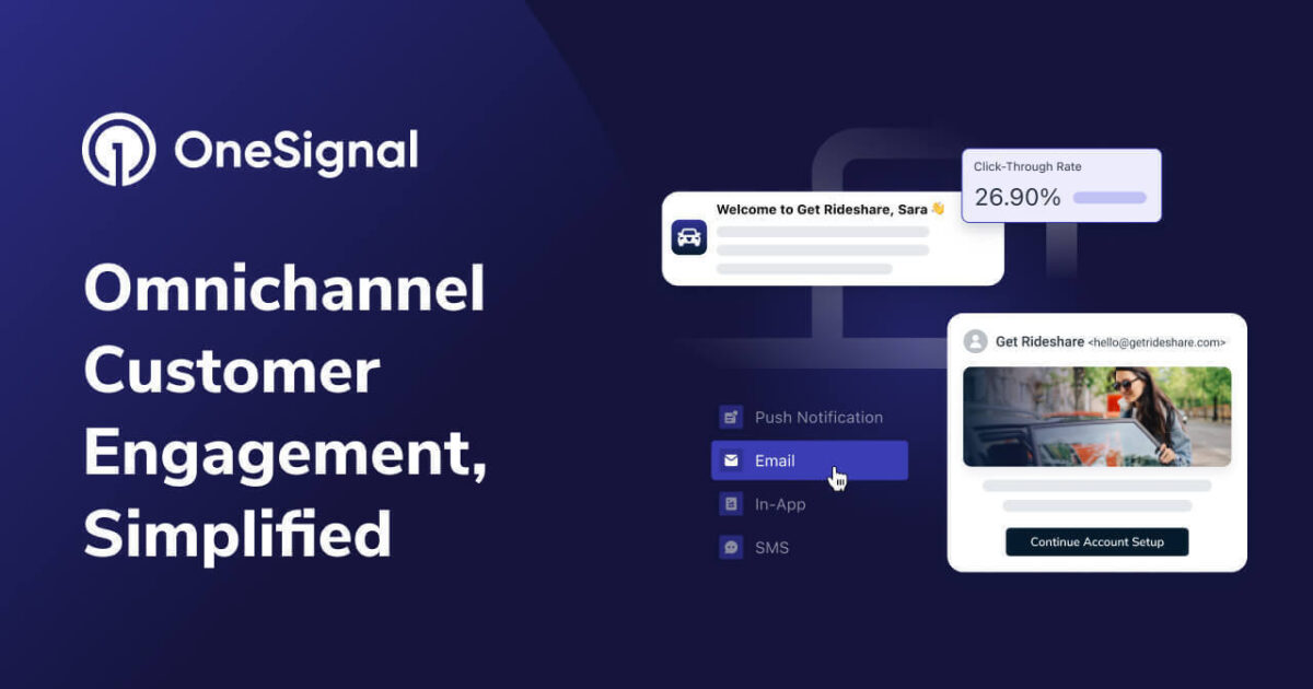The world's leader for Mobile Push Notifications, Web Push, and In-App Messaging.
