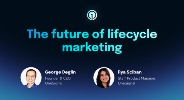 The future of lifecycle marketing webinar featured