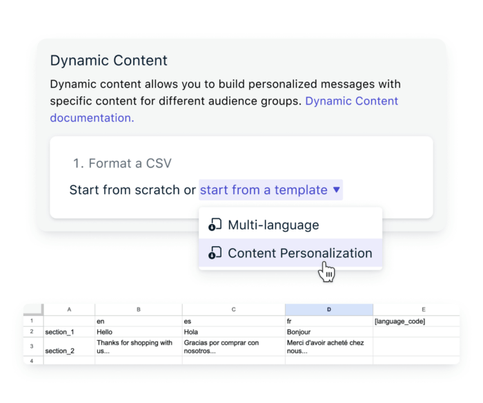 Dynamic Content