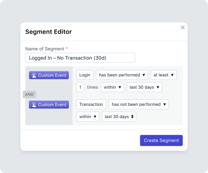 Event-Based Segment