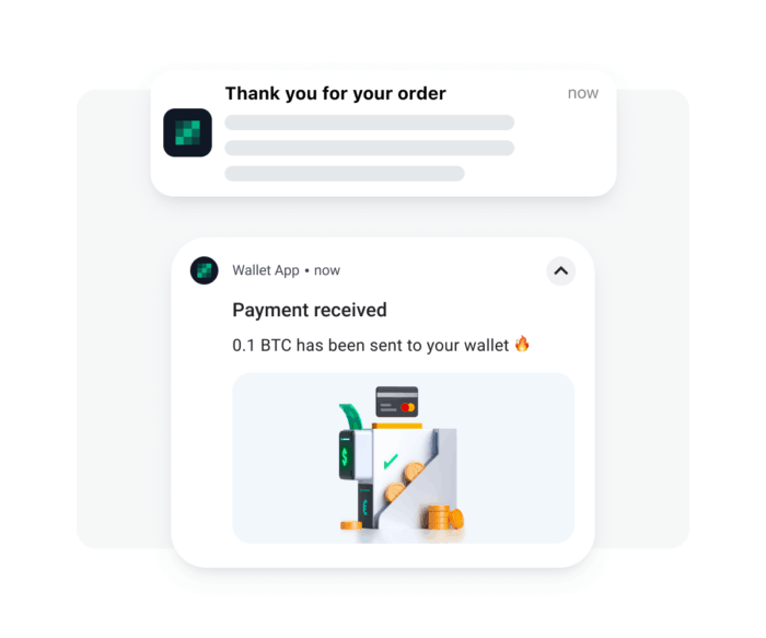 Transactional notification