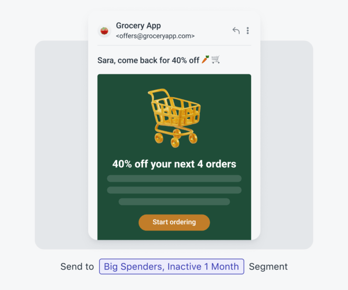Reconnect with inactive users