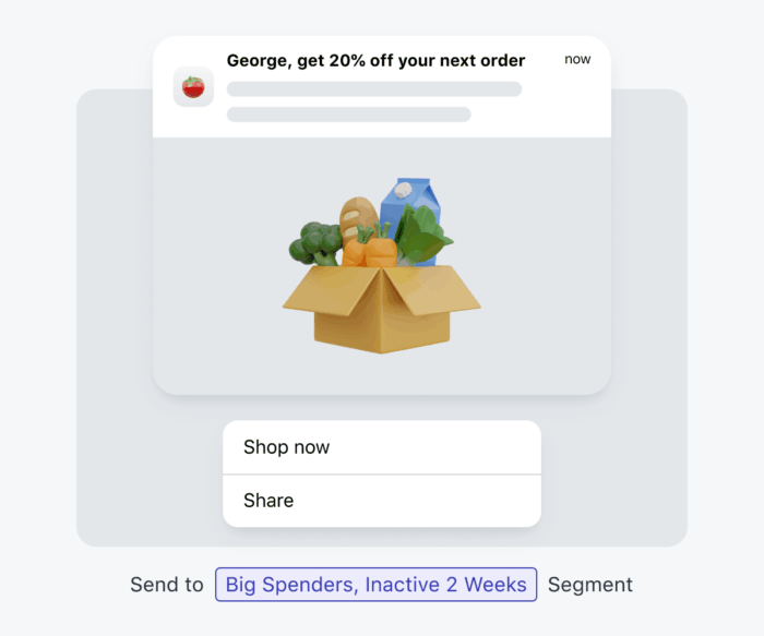 Re-engage mobile app users