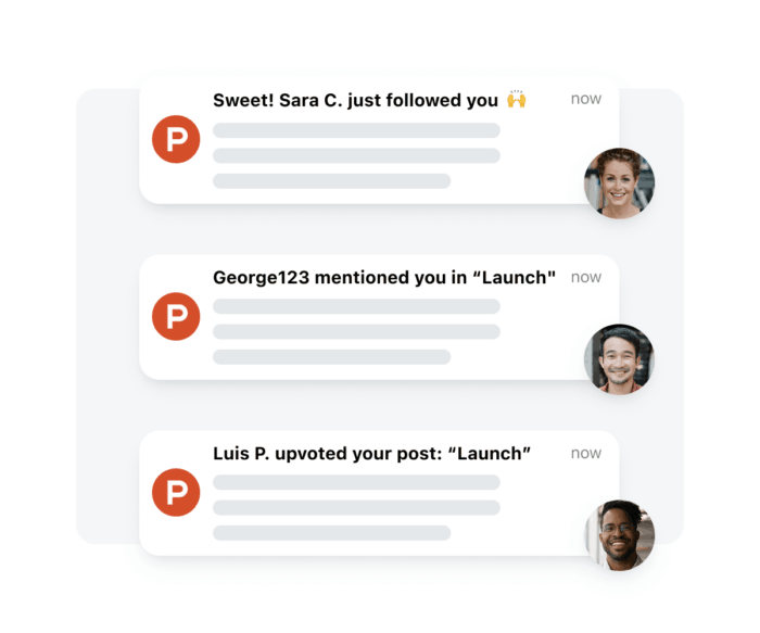 User messages