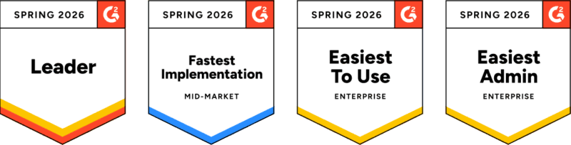 G2 badge set spring 2026