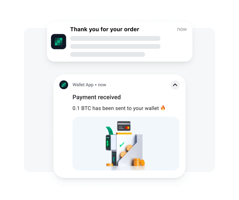 Industry financial deliver important account and transactional updates
