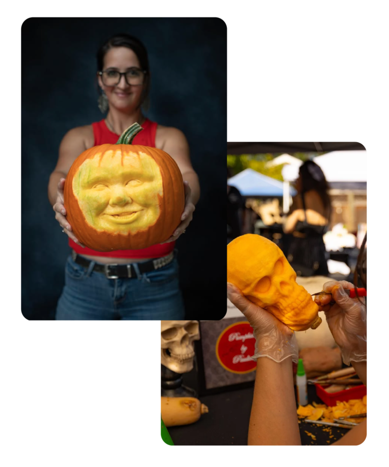 Paulina pumkin raffle surge sf