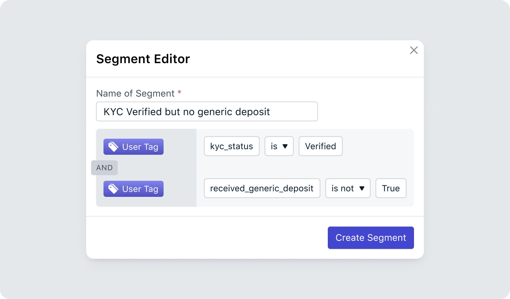 Cinko fewer days more deposits segmentation